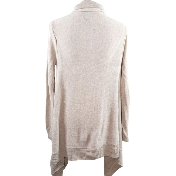 MICHAEL MICHAEL KORS Linen Fly Away Sweater Cardigan in S/M - Picture 5 of 7